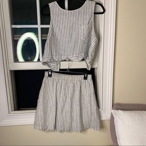 Lush 2 piece linen set